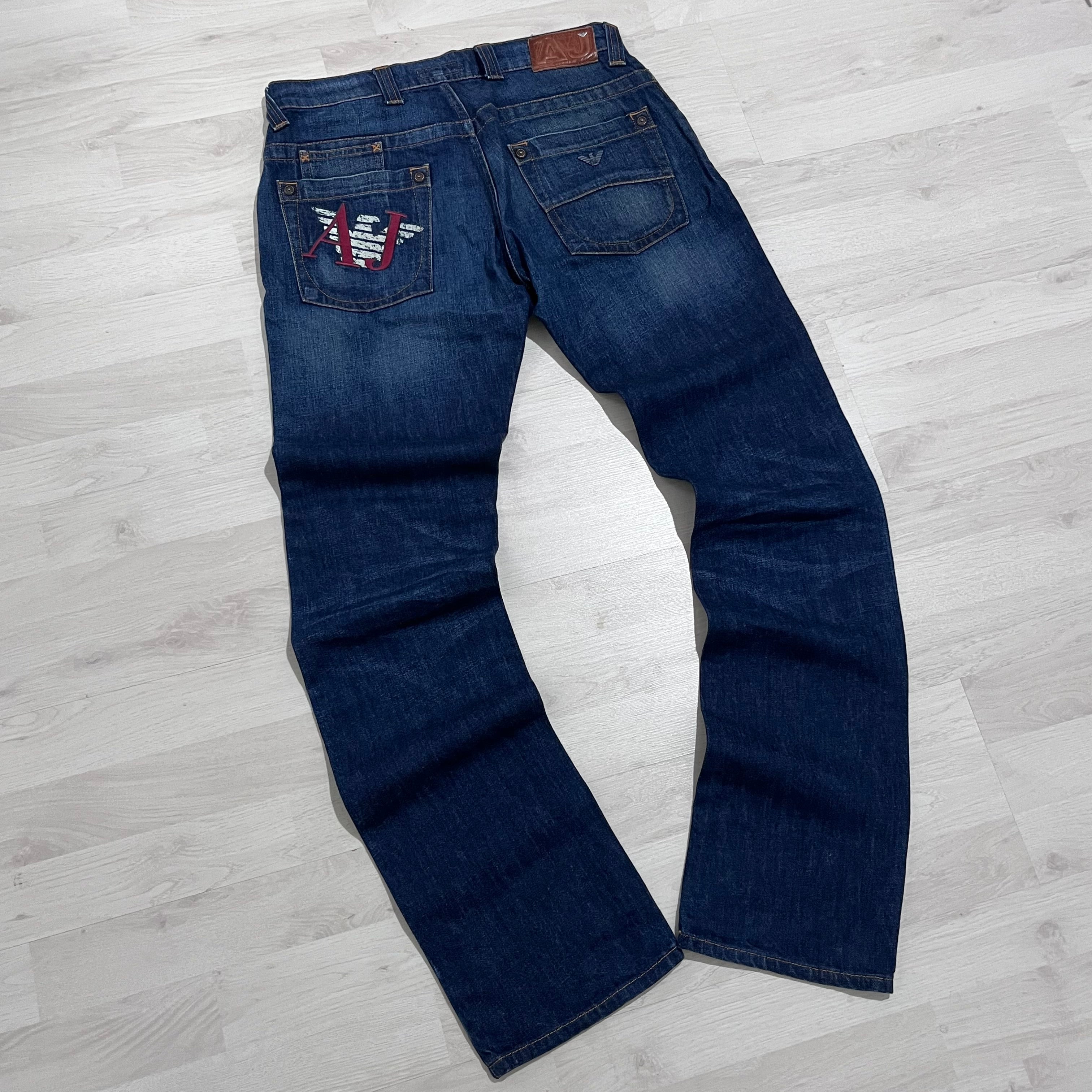 Backprint Armani Jeans Vintage