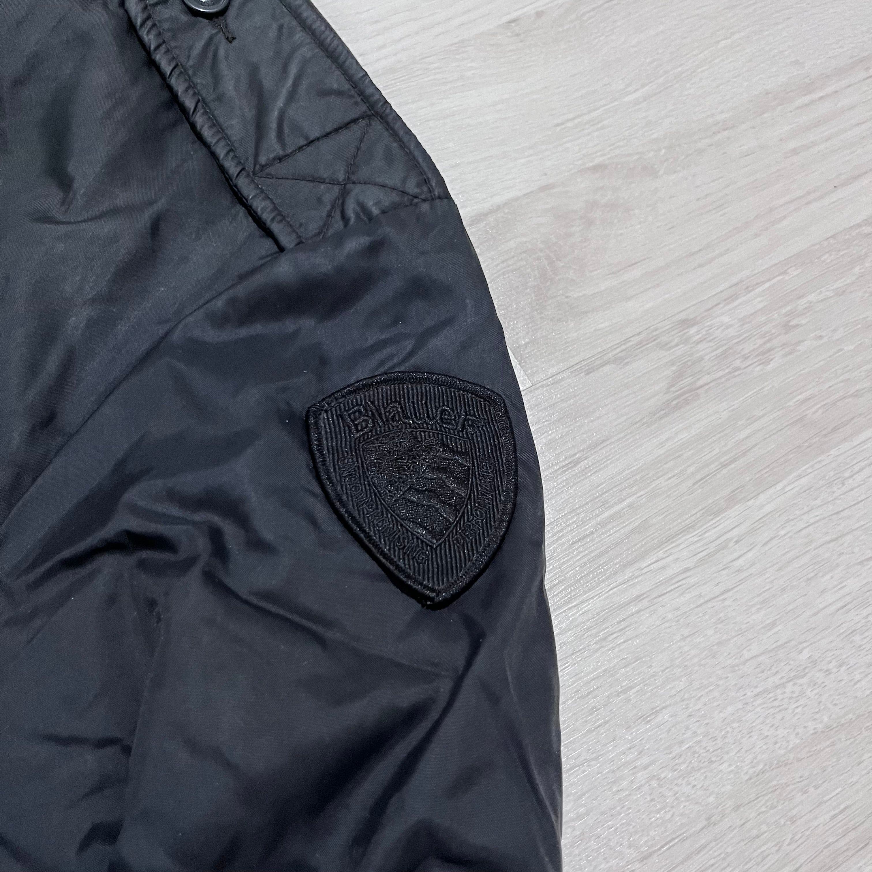 Vinatge Blauer USA Bomberjacke | M
