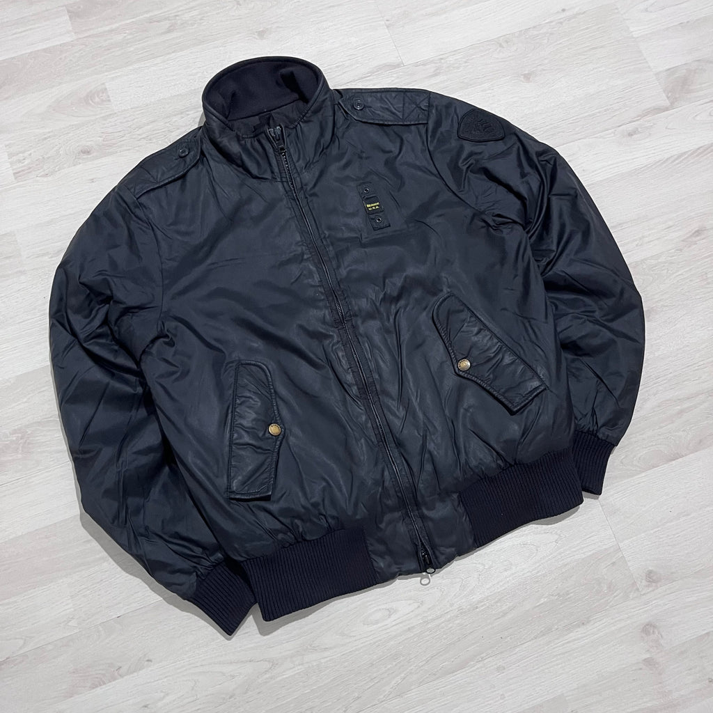 Vinatge Blauer USA Bomberjacke | M