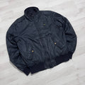 Vinatge Blauer USA Bomberjacke | M