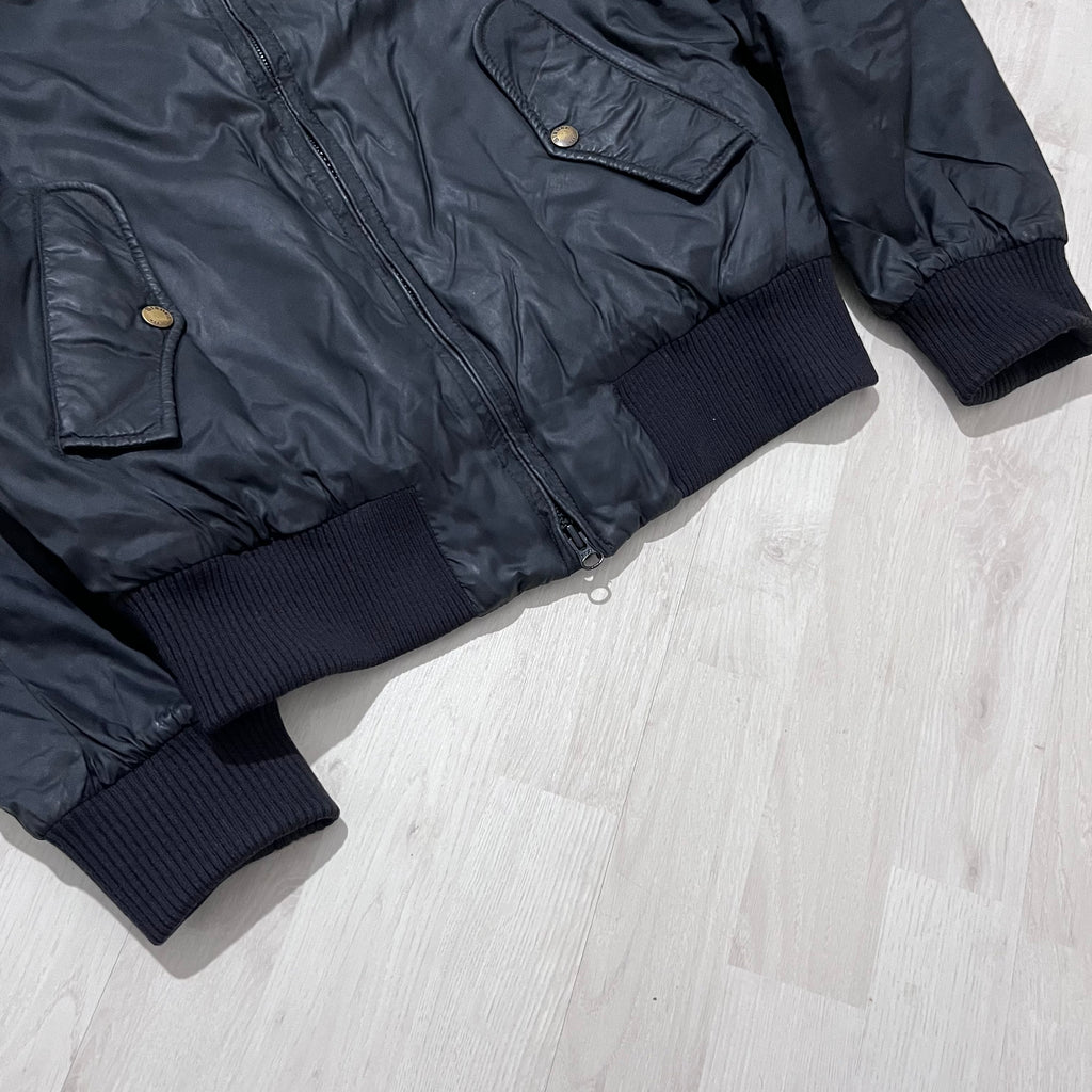 Vinatge Blauer USA Bomberjacke | M