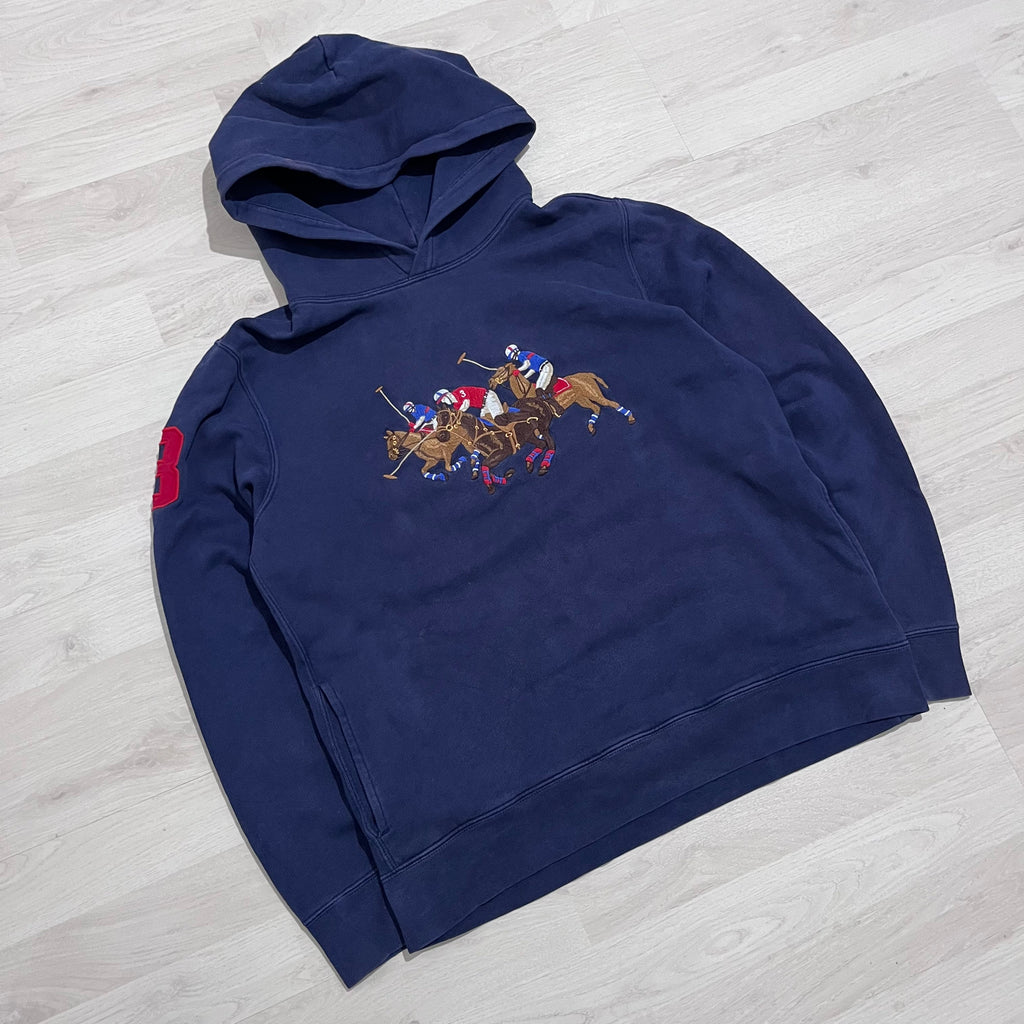 Vintage Ralph Lauren tripple Pony Pullover | S