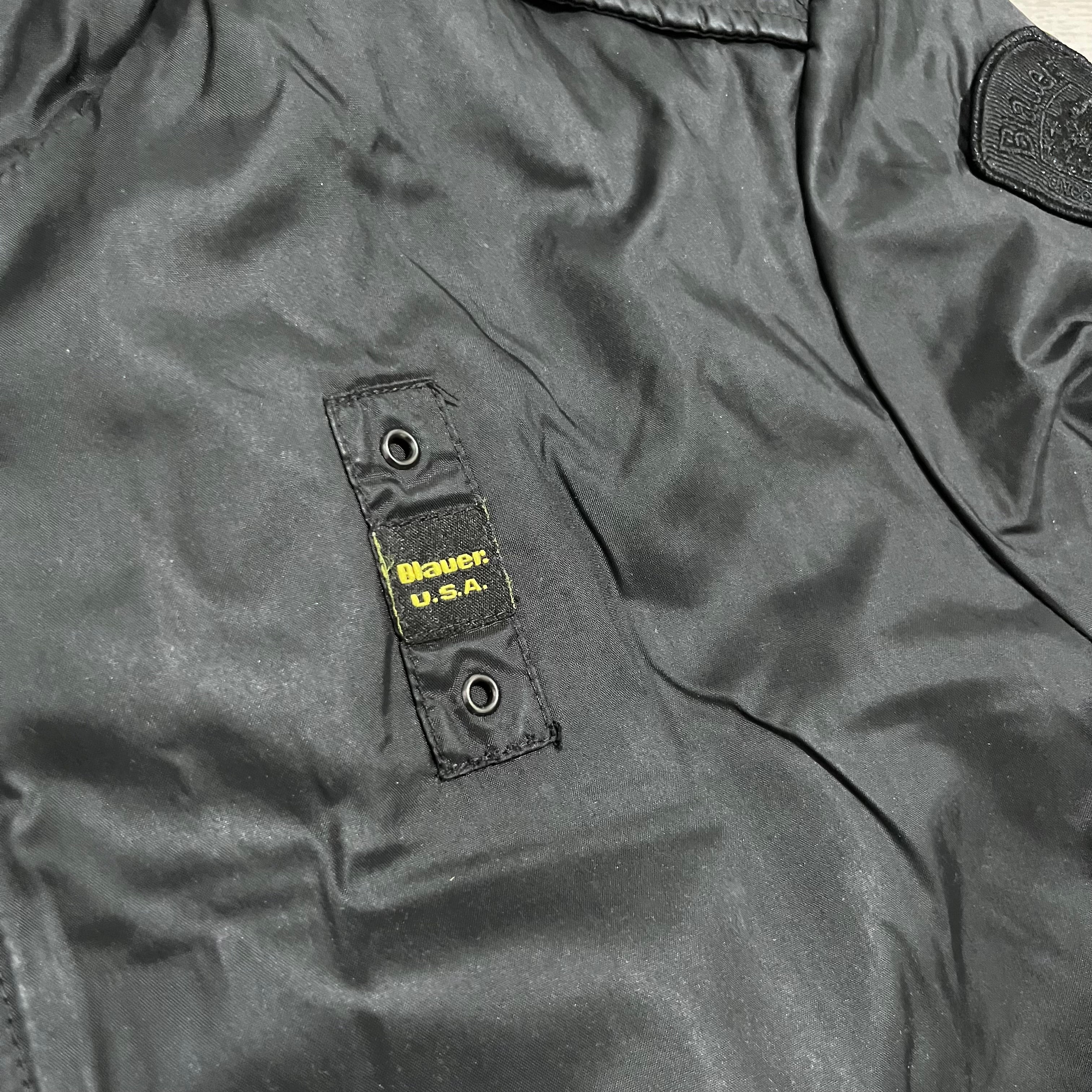 Vinatge Blauer USA Bomberjacke | M